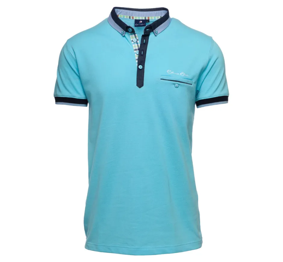 Polo piqué manches courtes uni