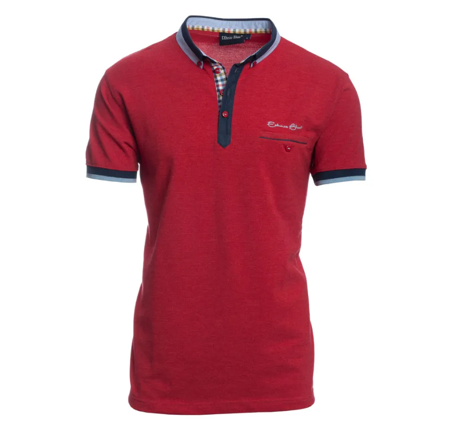 Polo piqué manches courtes uni