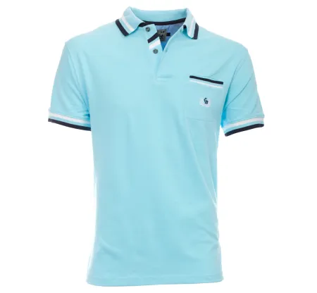 Polo Sportif AQUA en Maille Piquée 100% Coton - Fabriqué au Portugal Polo Sportif AQUA en Maille Piquée 100% Coton - Fabriqué au Portugal