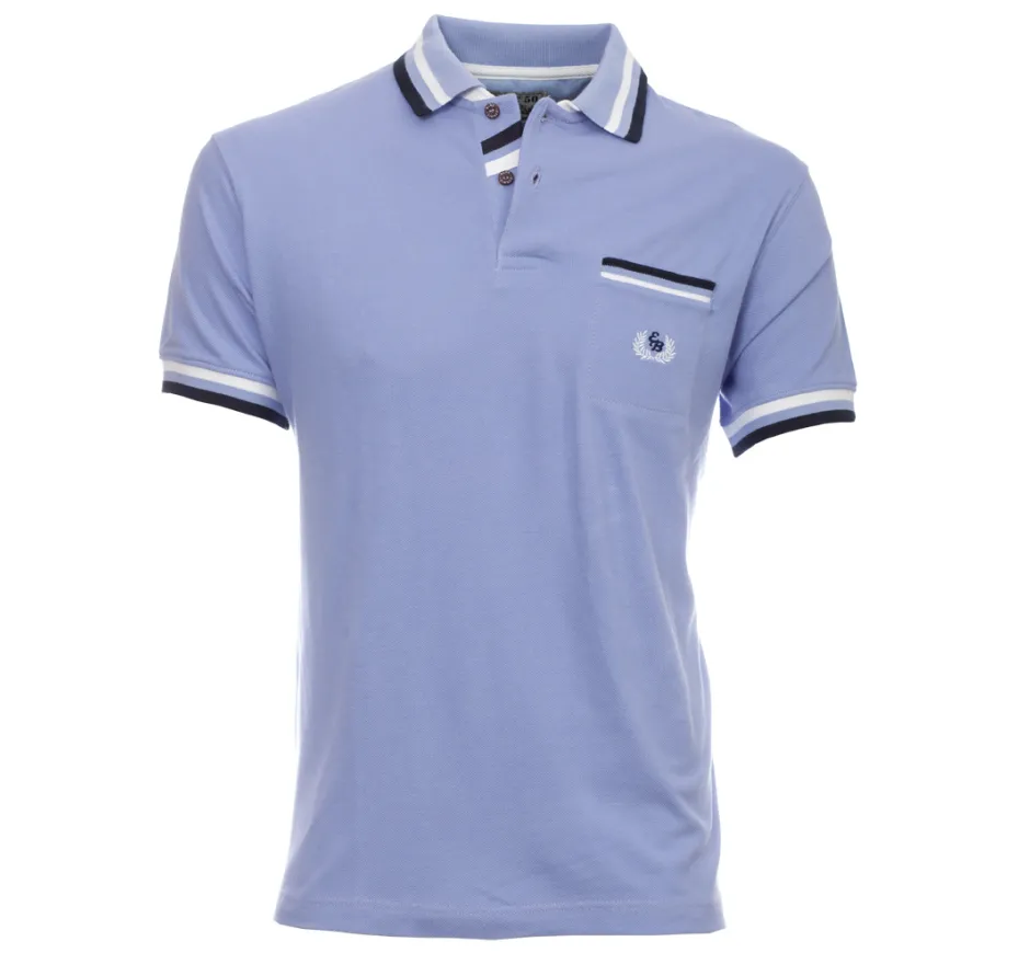 Polo Sportif PARME en Maille Piquée 100% Coton - Fabriqué au Portugal