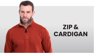 men's zips & cardigans